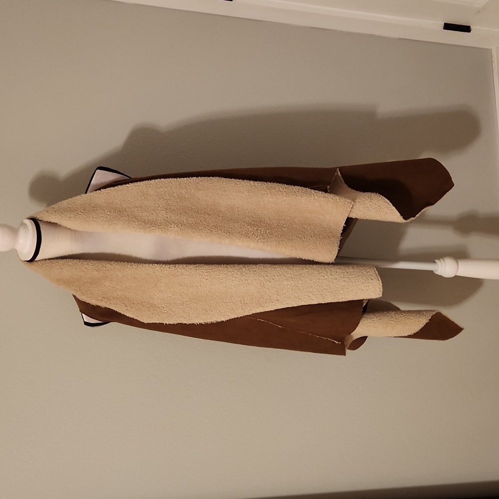 NWT Saks Fifth Avenue faux suede vest